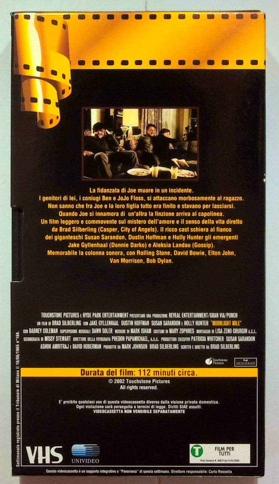 EBOND Moonlight Mile - Voglia Di Ricominciare Editoriale VHS VH000024