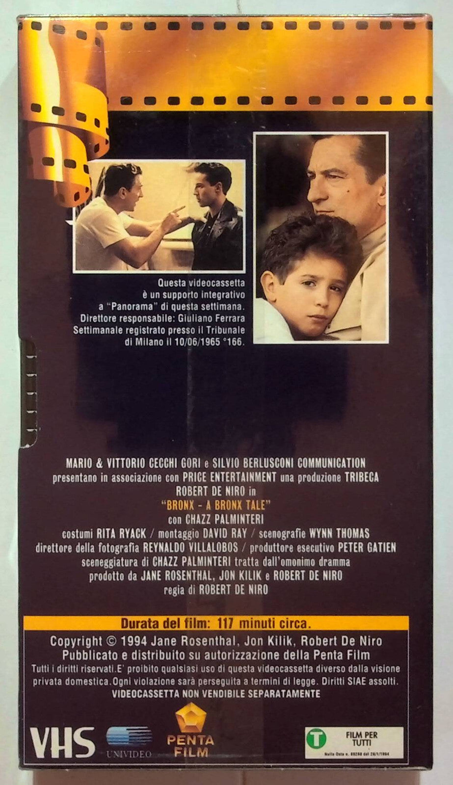 EBOND Bronx Editoriale VHS VH000027