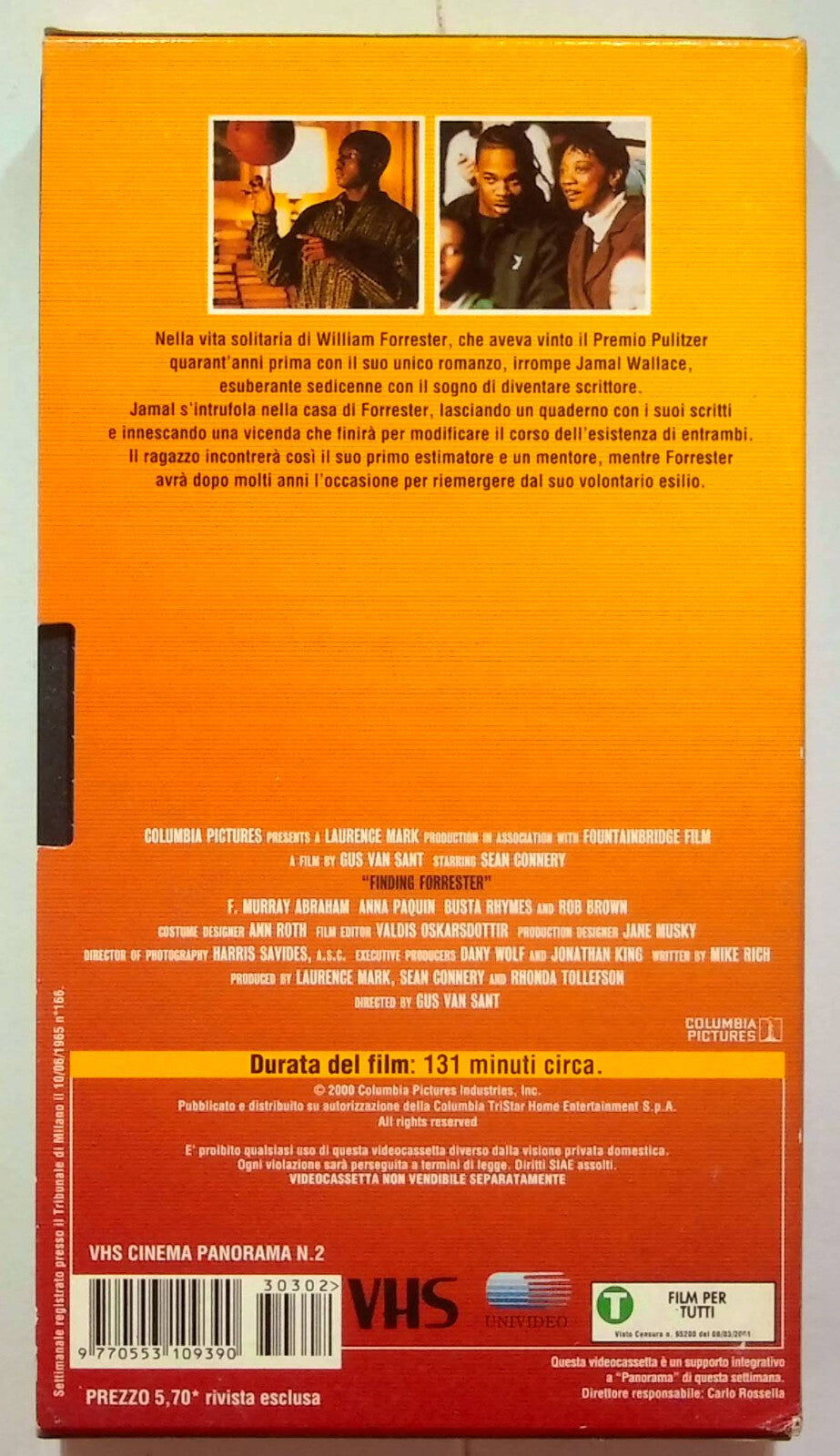 EBOND Scoprendo Forrester Editoriale VHS VH000036