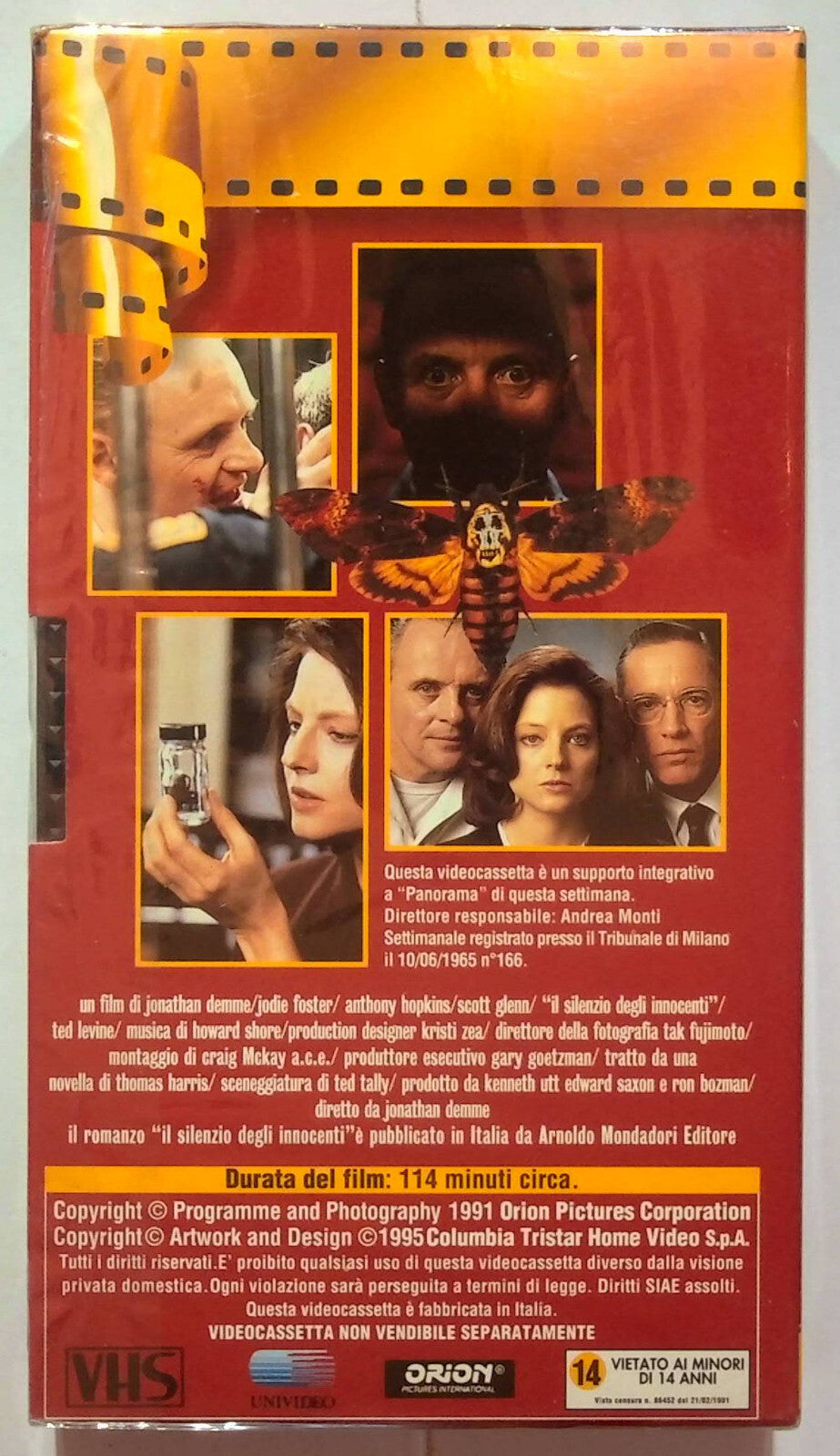 EBOND Il Silenzio Degli Innocenti Editoriale VHS VH000042