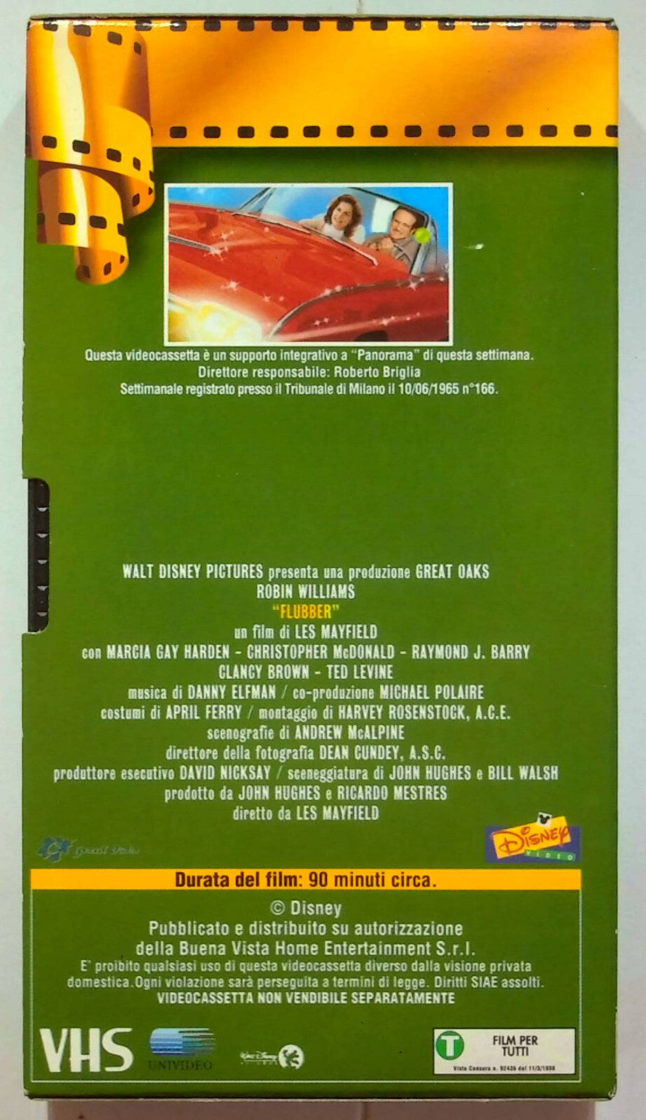 EBOND Flubber - Un Professore Tra Le Nuvole Editoriale VHS VH000061