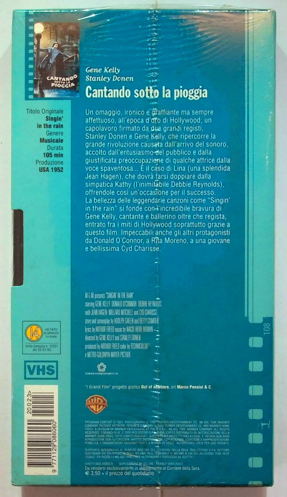 EBOND Cantando Sotto La Pioggia Editoriale VHS VH000067