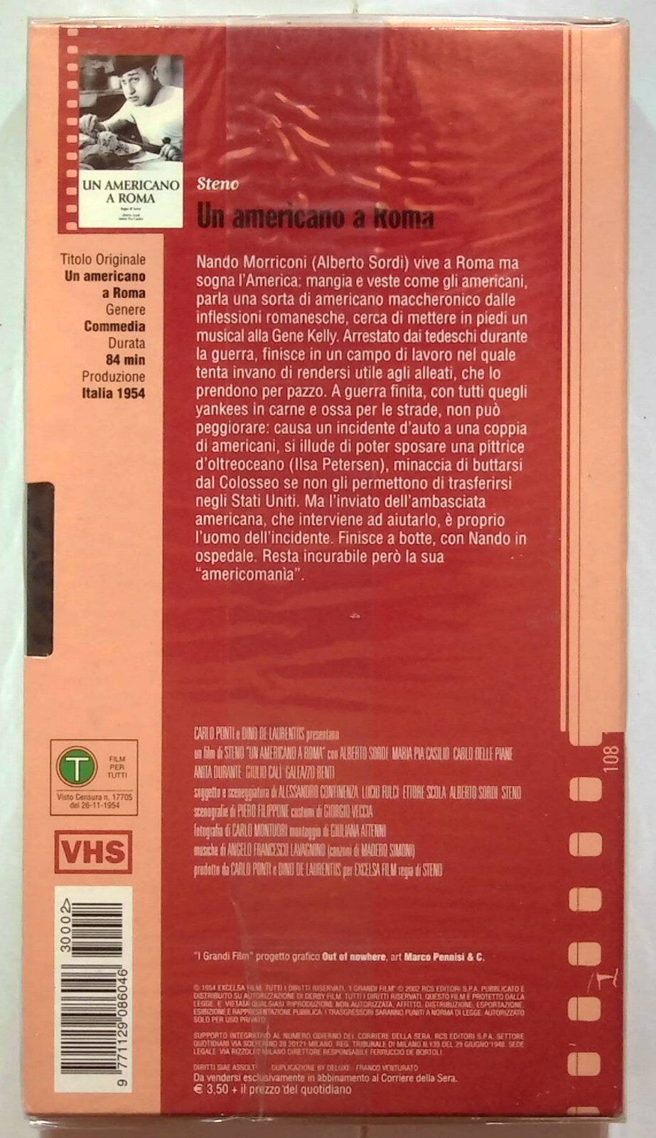 EBOND Un Americano A Roma Editoriale VHS VH000068