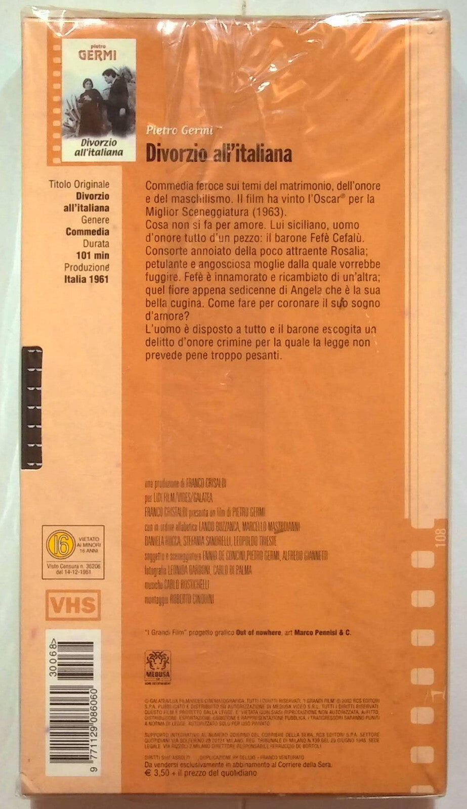 EBOND Divorzio All'italiana Editoriale VHS VH000072