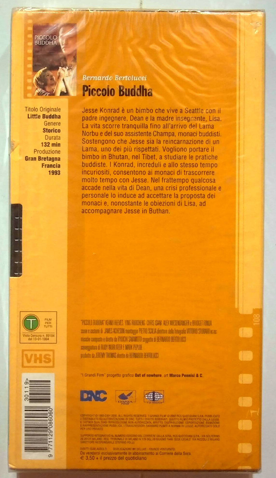EBOND Piccolo Buddha Editoriale VHS VH000081