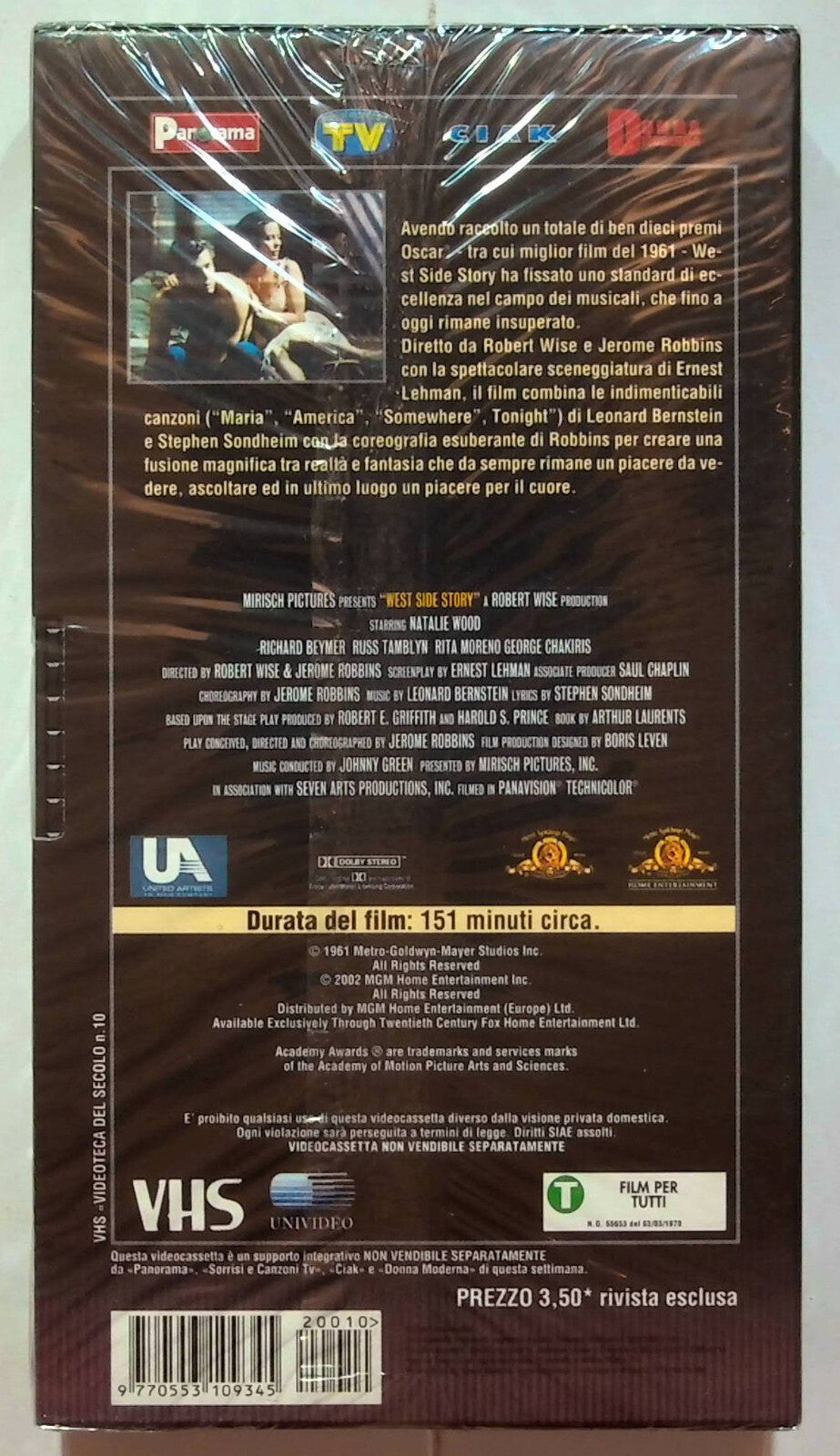 EBOND West Side Story Editoriale VHS VH000085