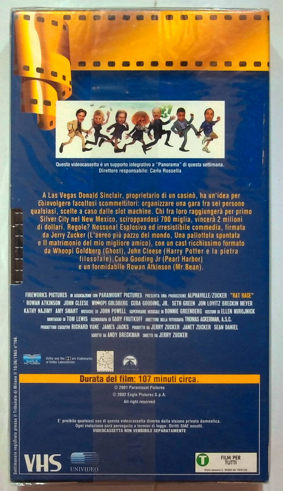 EBOND Rat Race Editoriale VHS VH000103