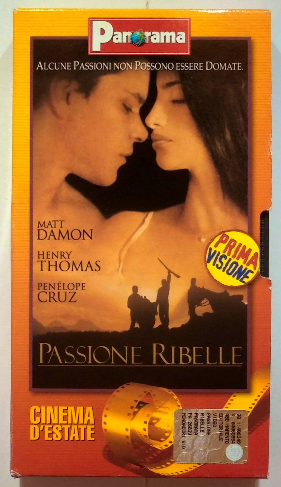EBOND Passione Ribelle Editoriale VHS VH000139