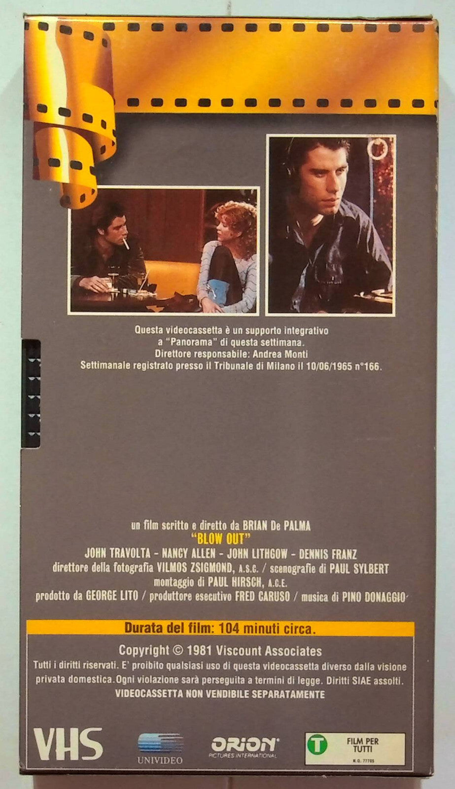 EBOND Blow Out Editoriale VHS VH000142