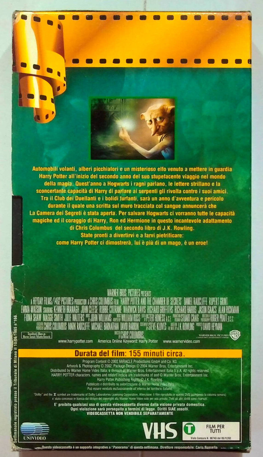 EBOND Harry Potter E La Camera Dei Segreti Editoriale VHS VH000163