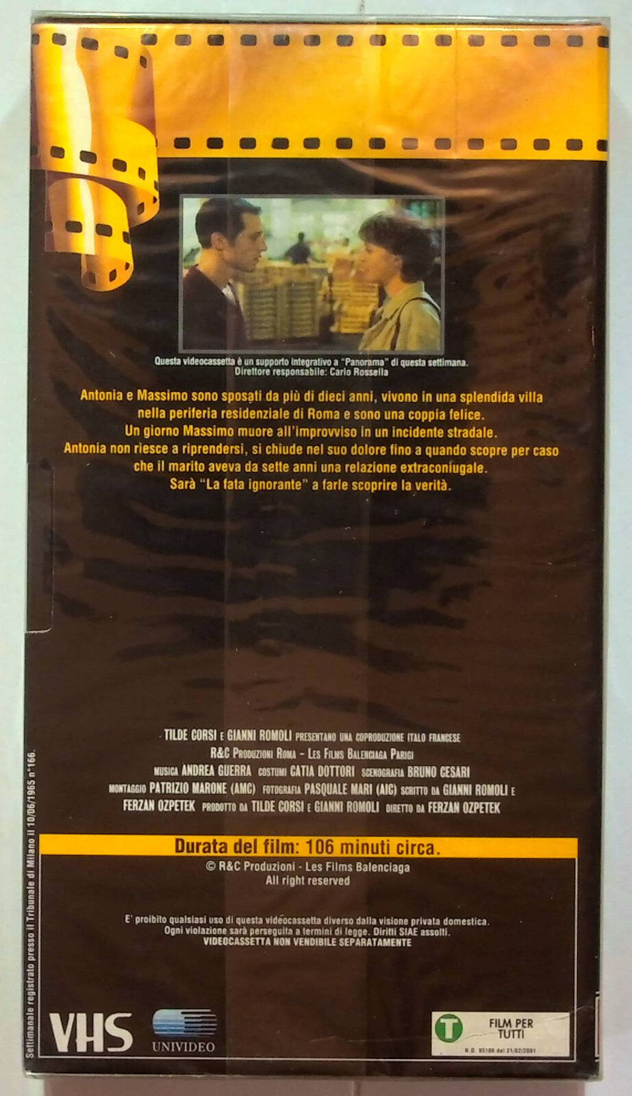 EBOND Le Fate Ignoranti Editoriale VHS VH000165