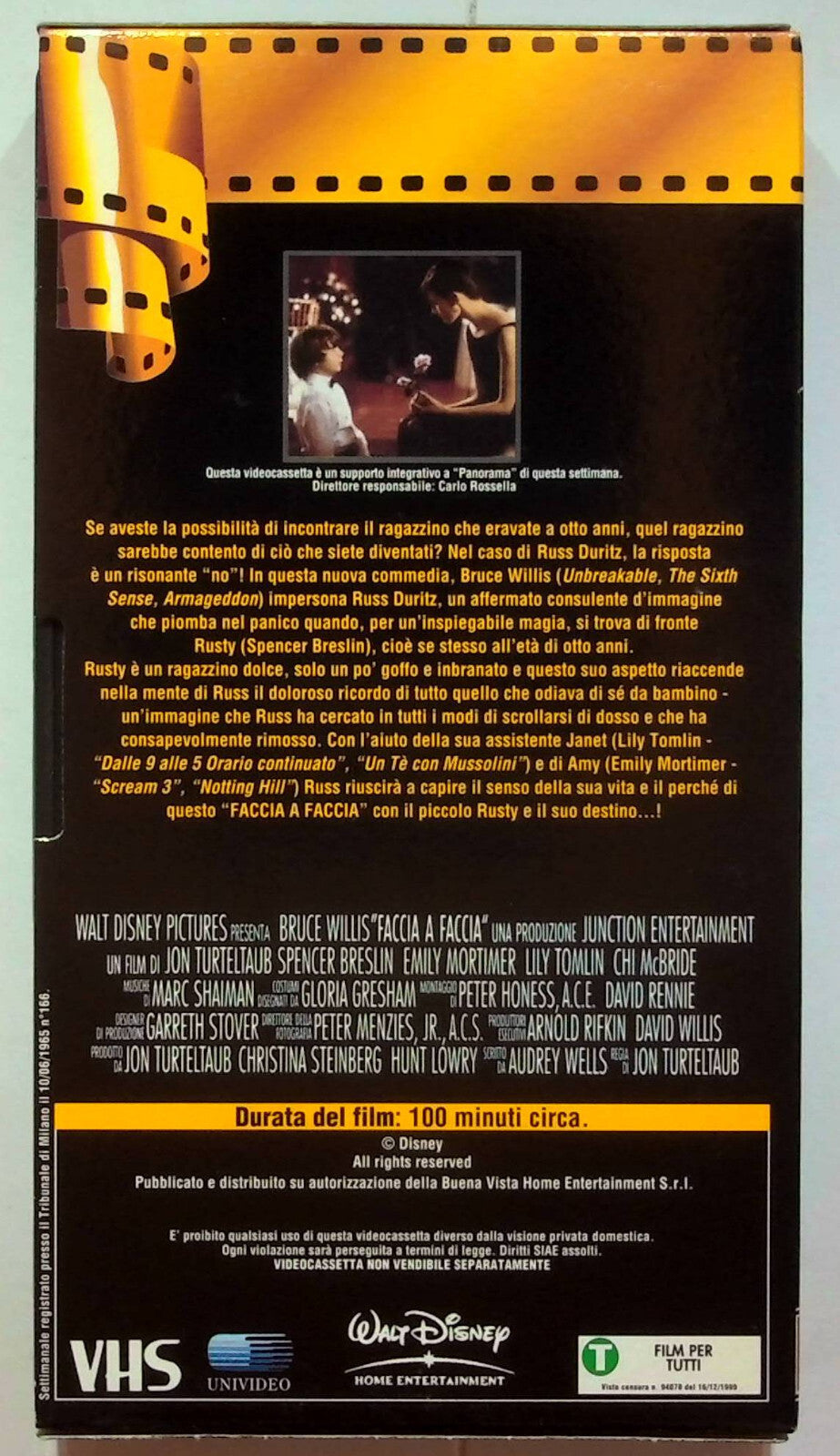 EBOND Faccia A Faccia Editoriale VHS VH000171