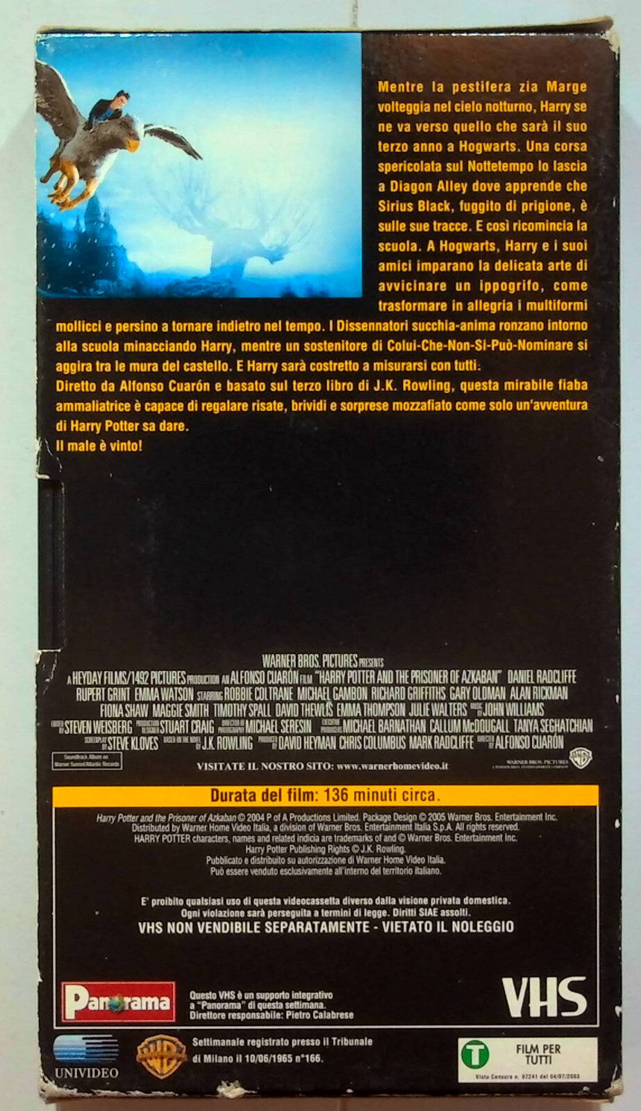 EBOND Harry Potter E Il Prigioniero Di Azkaban Editoriale VHS VH000174