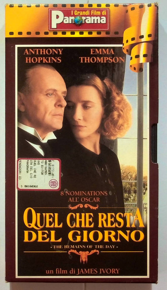 EBOND Quel Che Resta Del Giorno Editoriale VHS VH000184