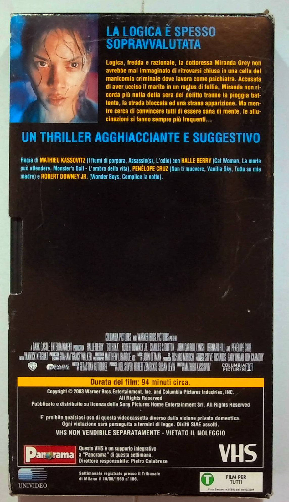 EBOND Gothika Editoriale VHS VH000207