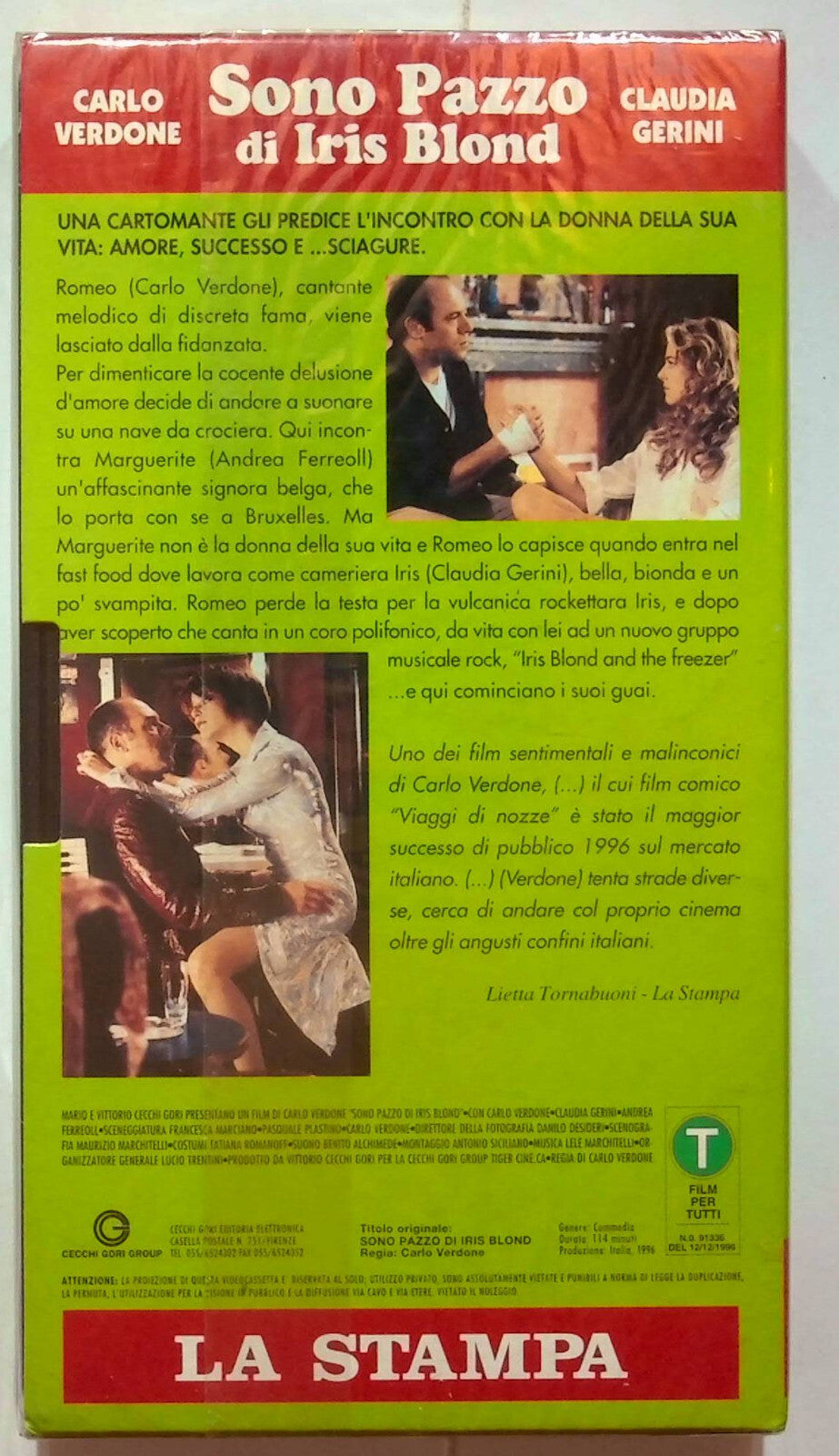 EBOND Sono Pazzo Di Iris Blond Editoriale VHS VH000233