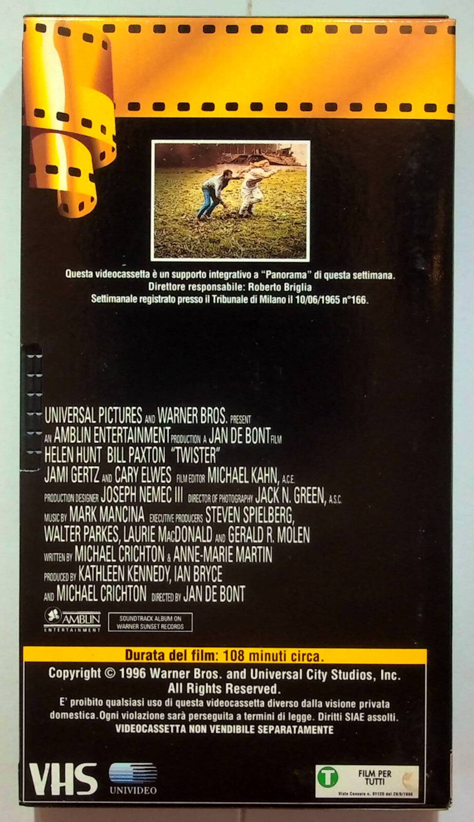 EBOND Twister Editoriale VHS VH000236