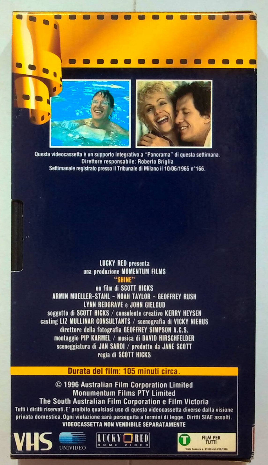 EBOND Shine Editoriale VHS VH000253