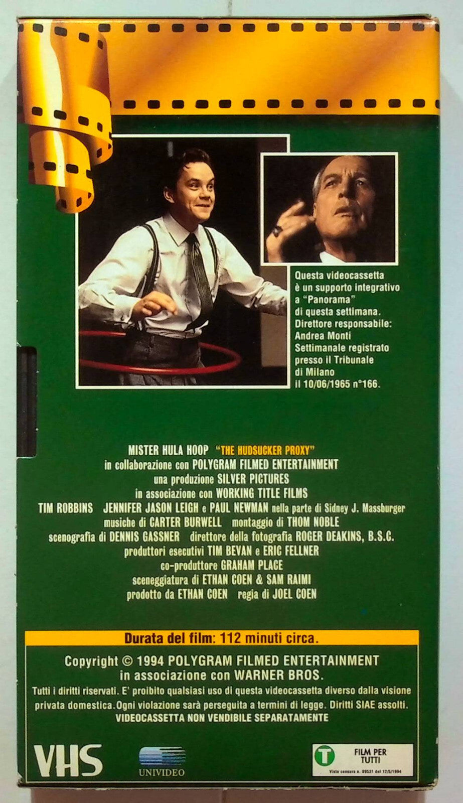 EBOND Mister Hule Hoop Editoriale VHS VH000264