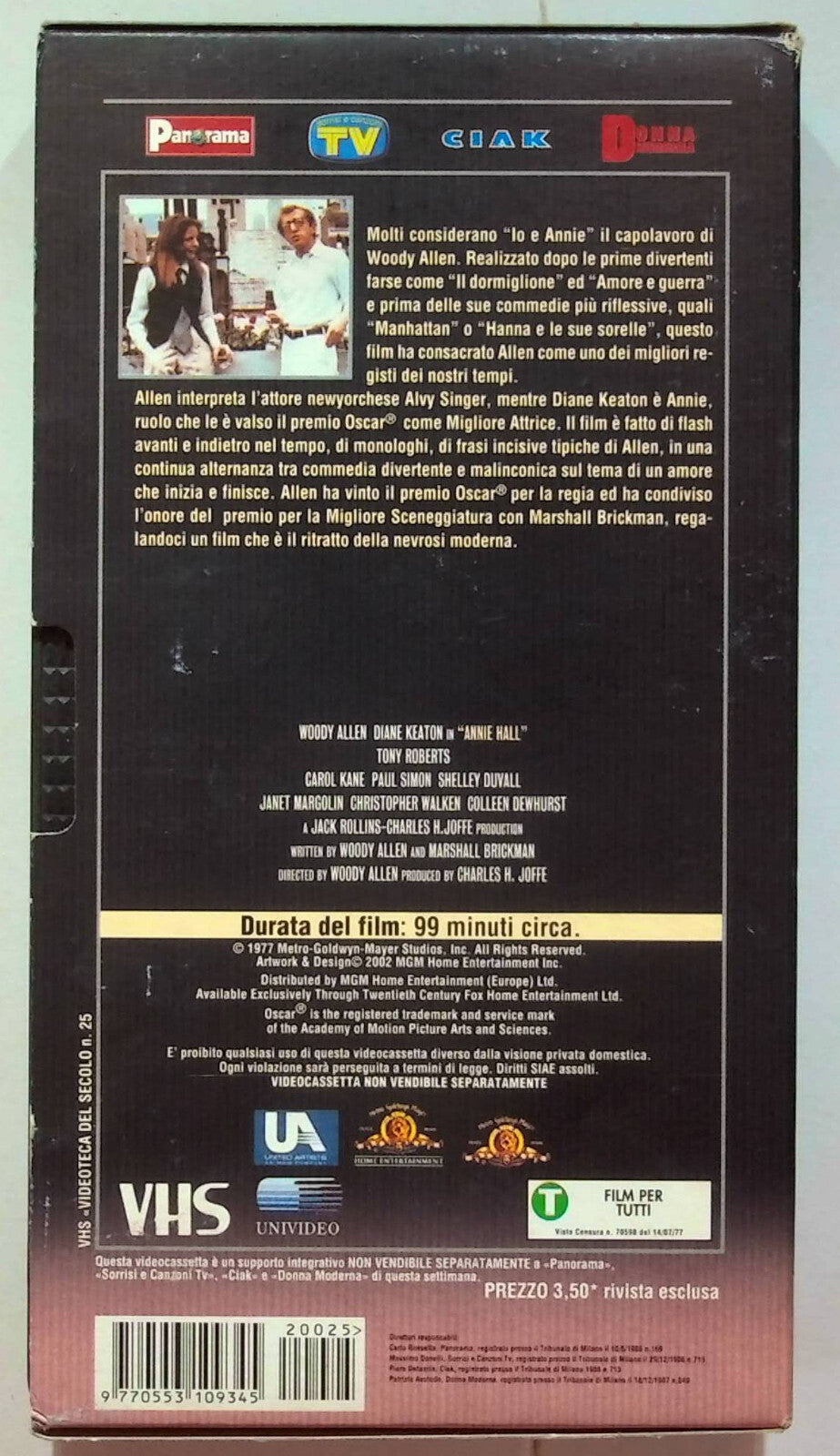 EBOND Io e Annie Editoriale VHS VH000282