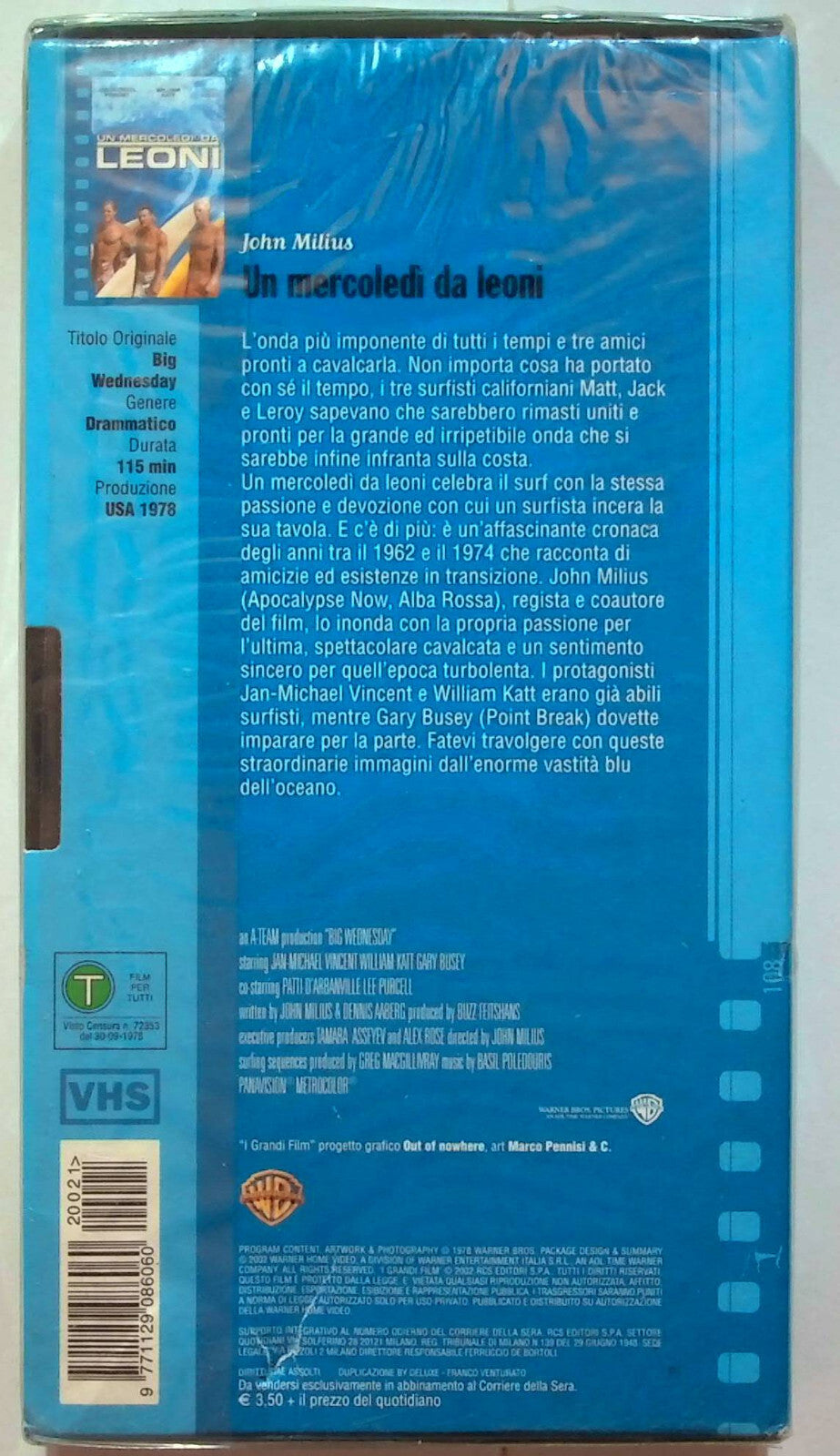 EBOND Un Mercoledi Da Leoni Editoriale VHS VH000292