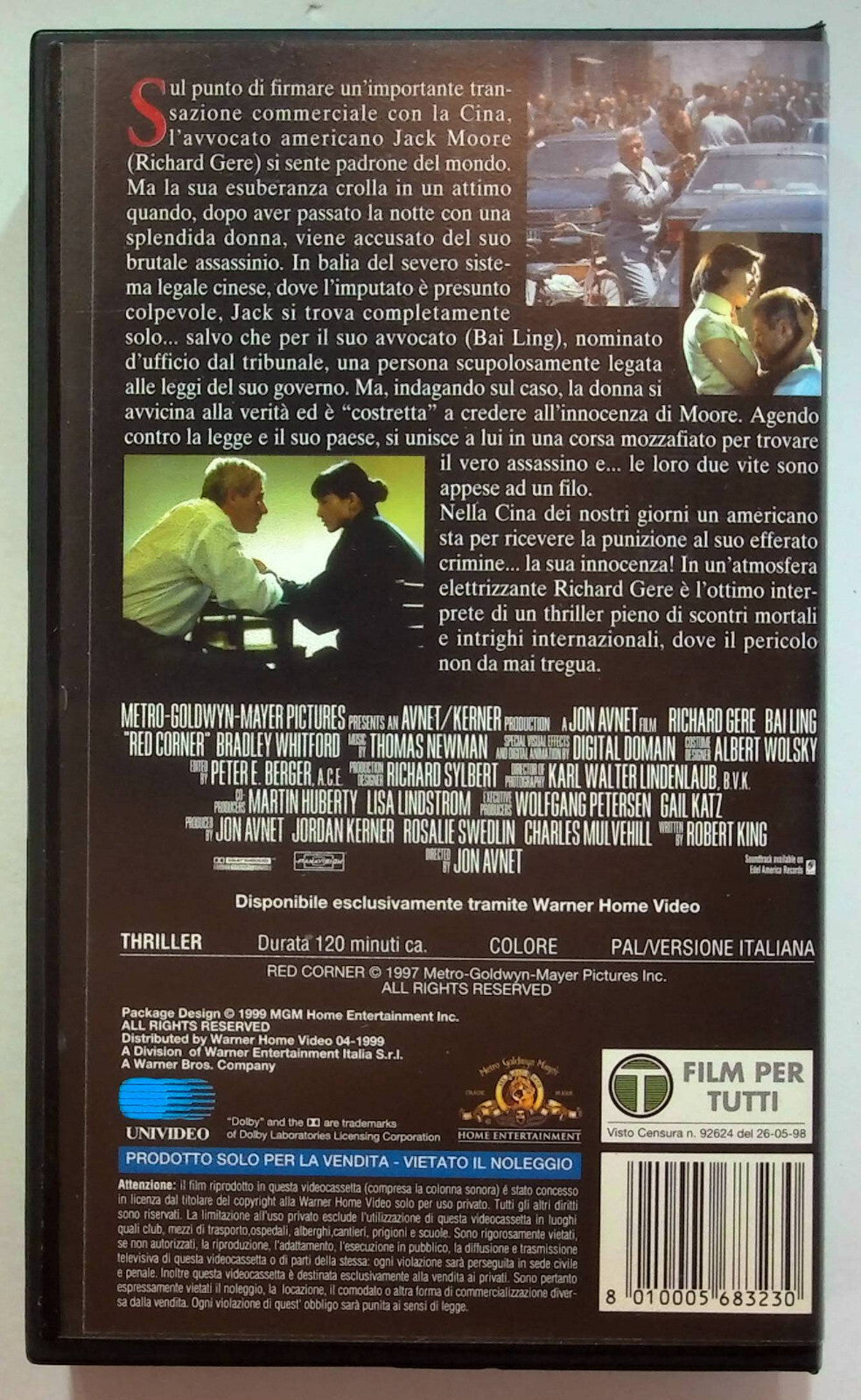 EBOND L'angolo Rosso VHS VH000315