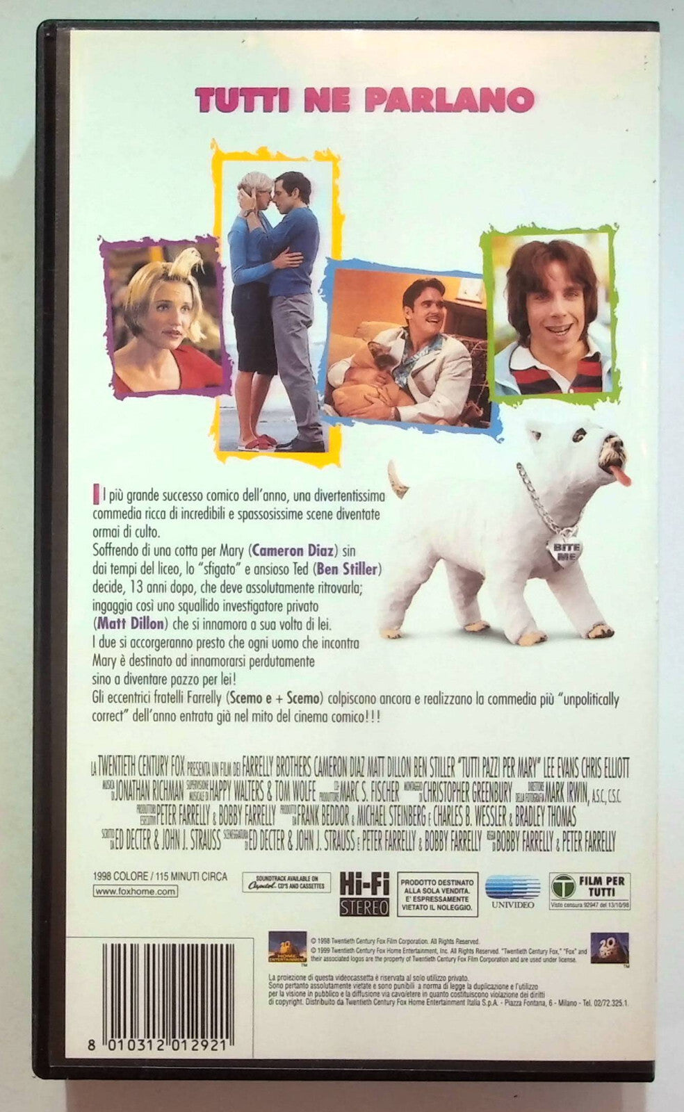 EBOND Tutti Pazzi Per Mary VHS VH000321