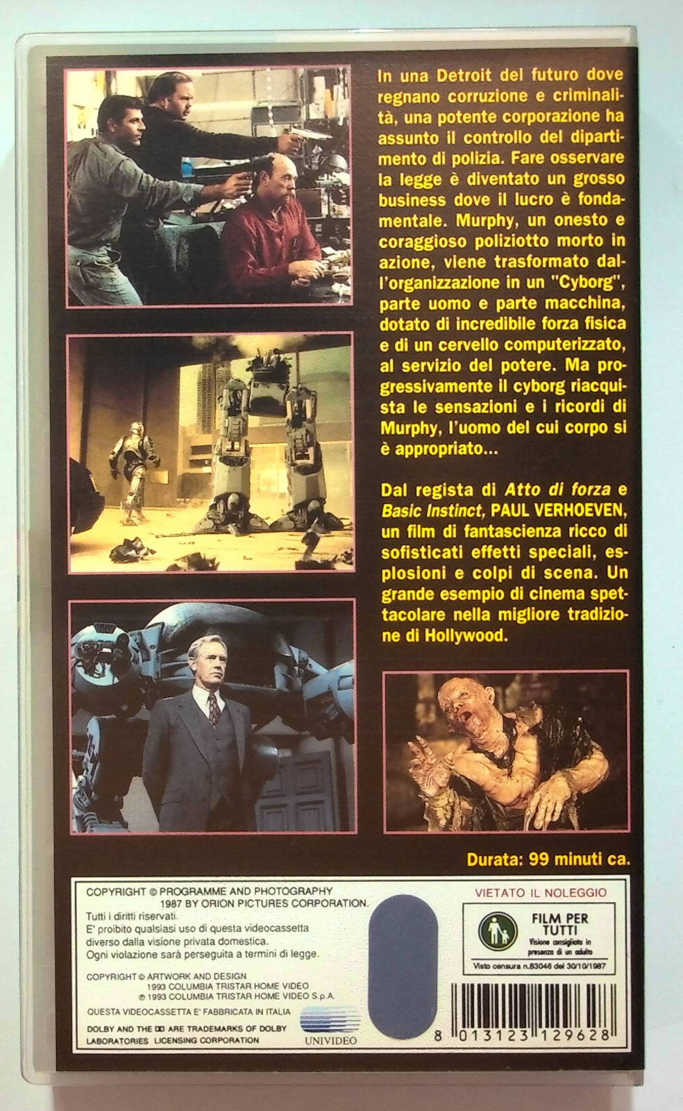 EBOND Robocop VHS VH000363