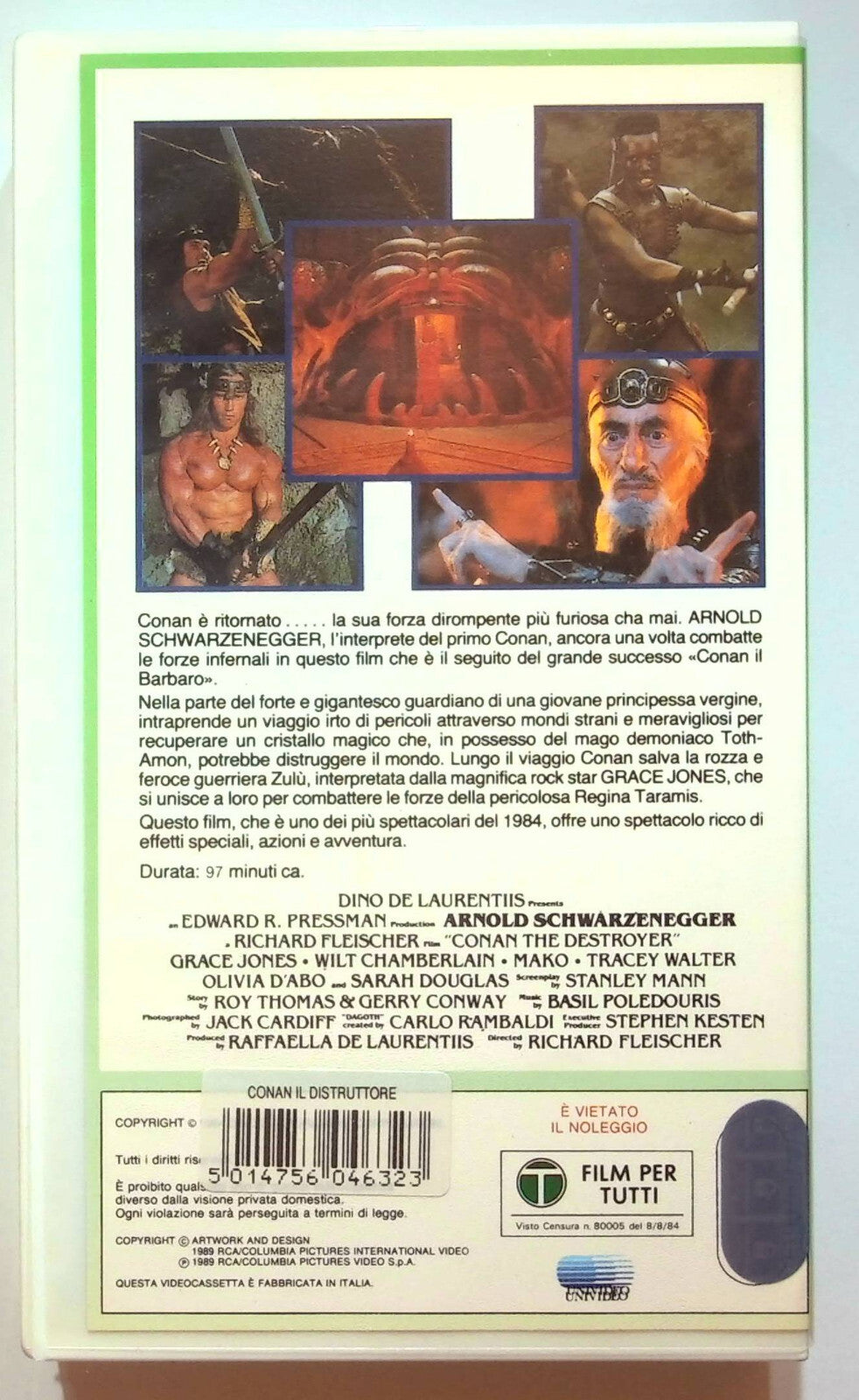 EBOND Conan Il Distruttore VHS VH000403