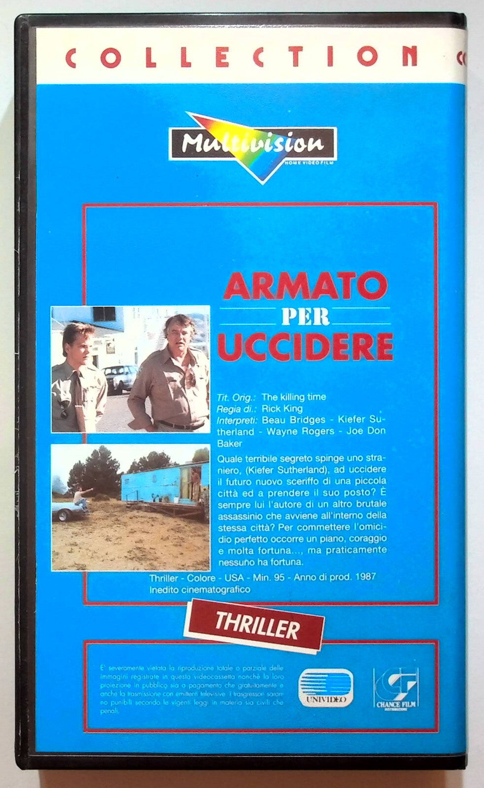 EBOND Armato Per Uccidere VHS VH000412