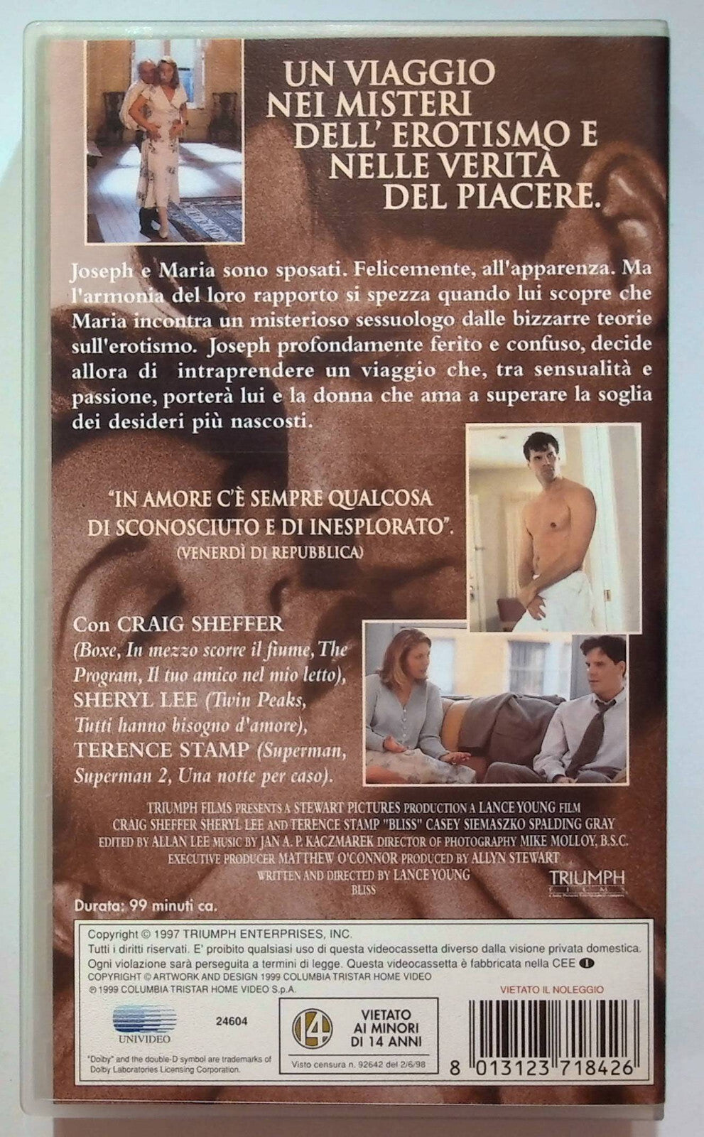 EBOND Al Di La Del Desiderio VHS VH000423