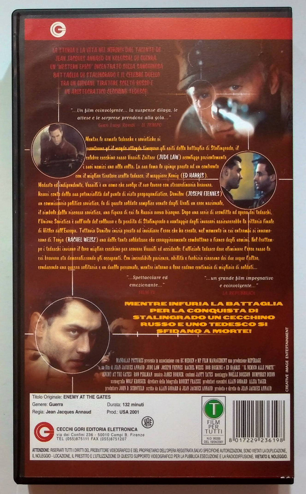EBOND Il Nemico Alle Porte VHS VH000428