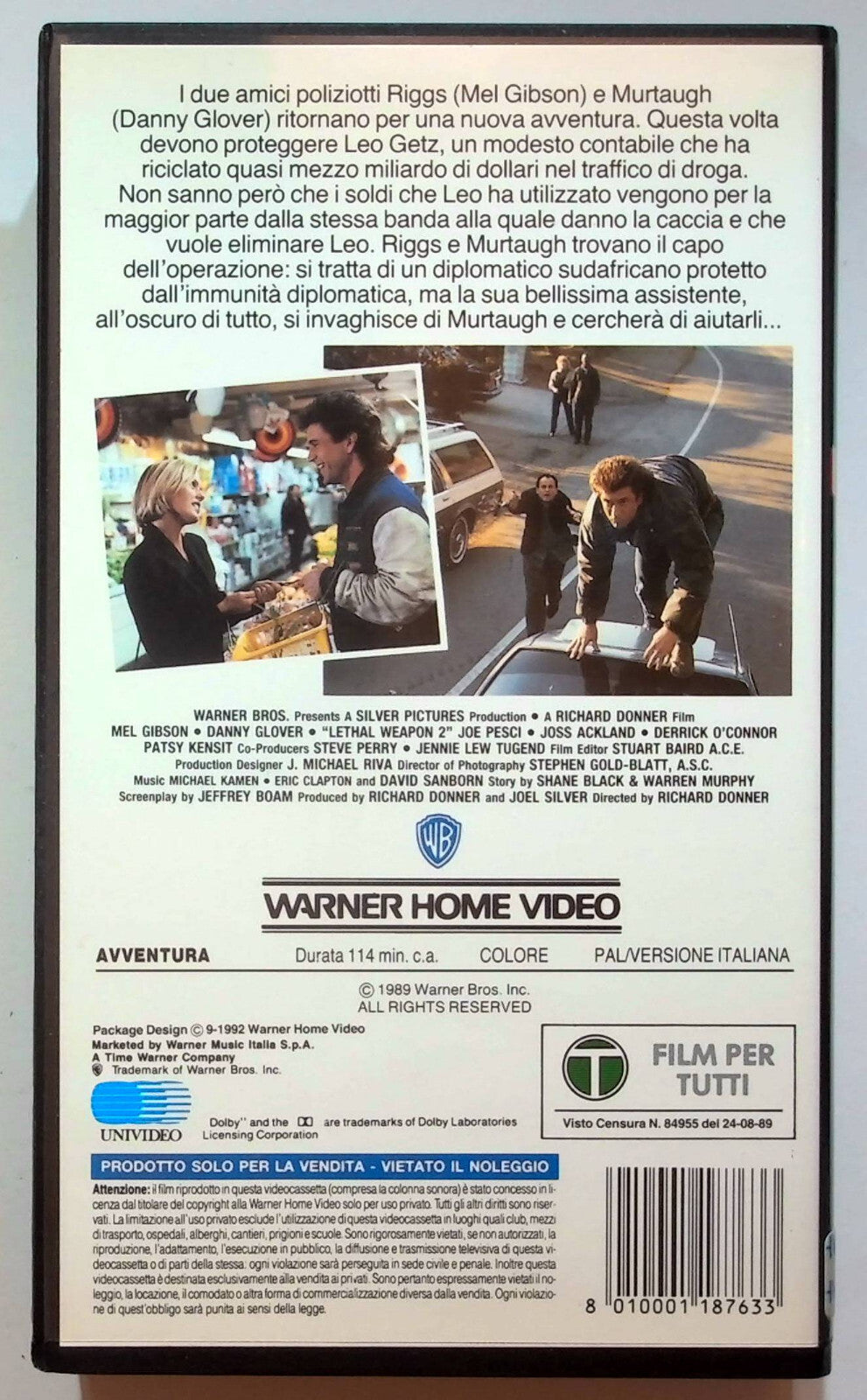 EBOND Arma Letale 2 VHS VH000429
