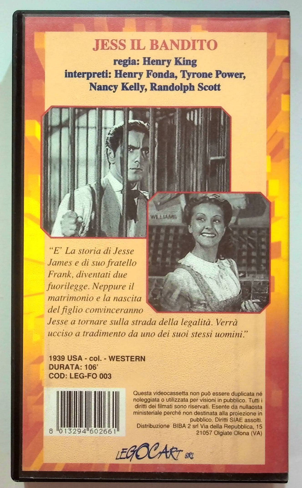 EBOND Jess Il Bandito VHS VH000458