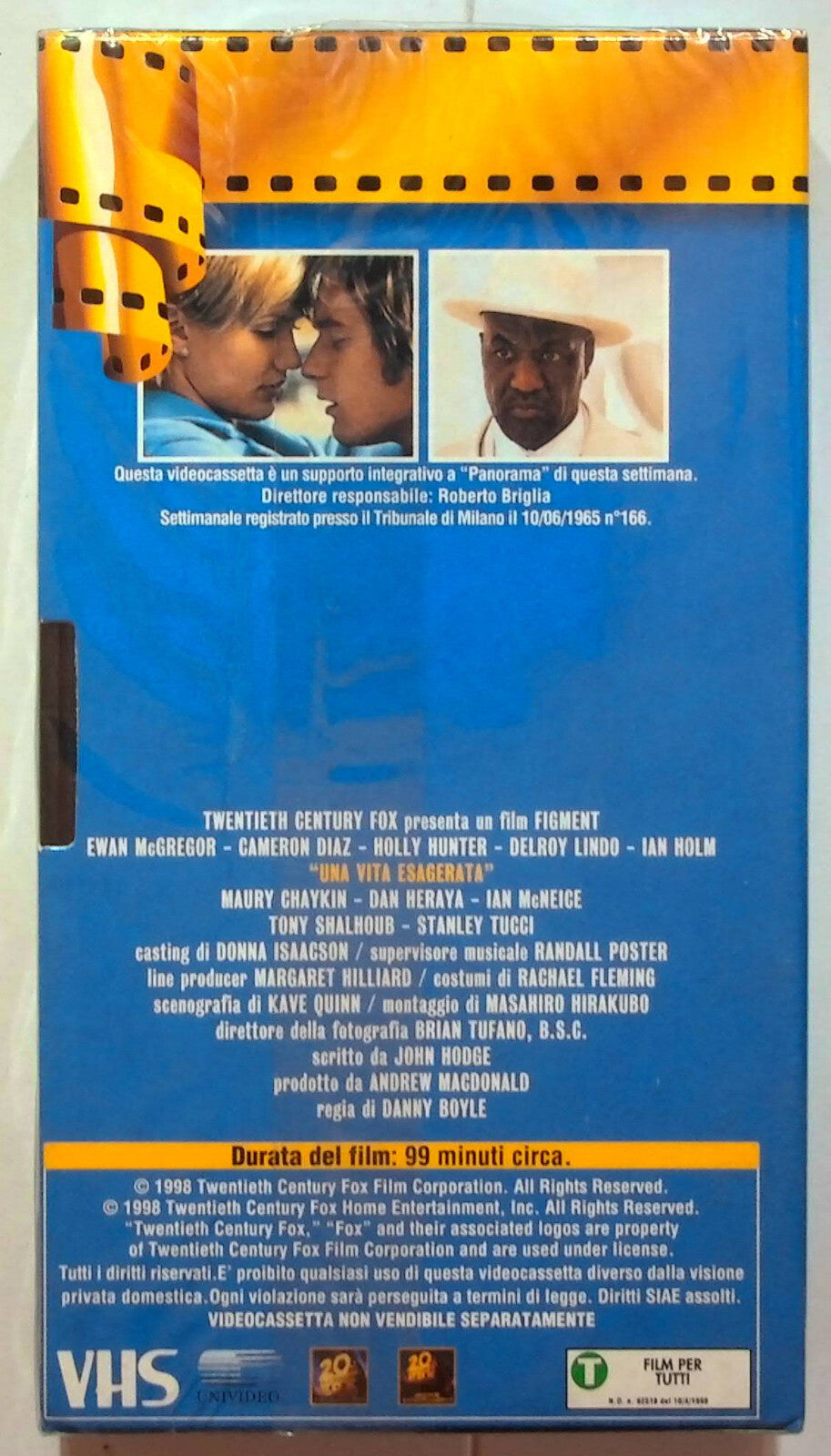 EBOND Una Vita Esagerata Editoriale VHS VH000507