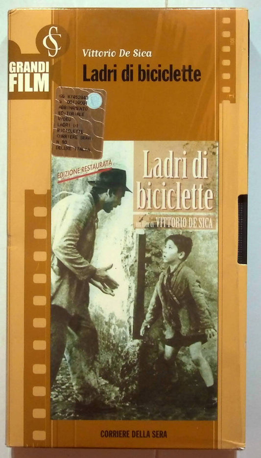 EBOND Ladri Di Biciclette Editoriale VHS VH000531