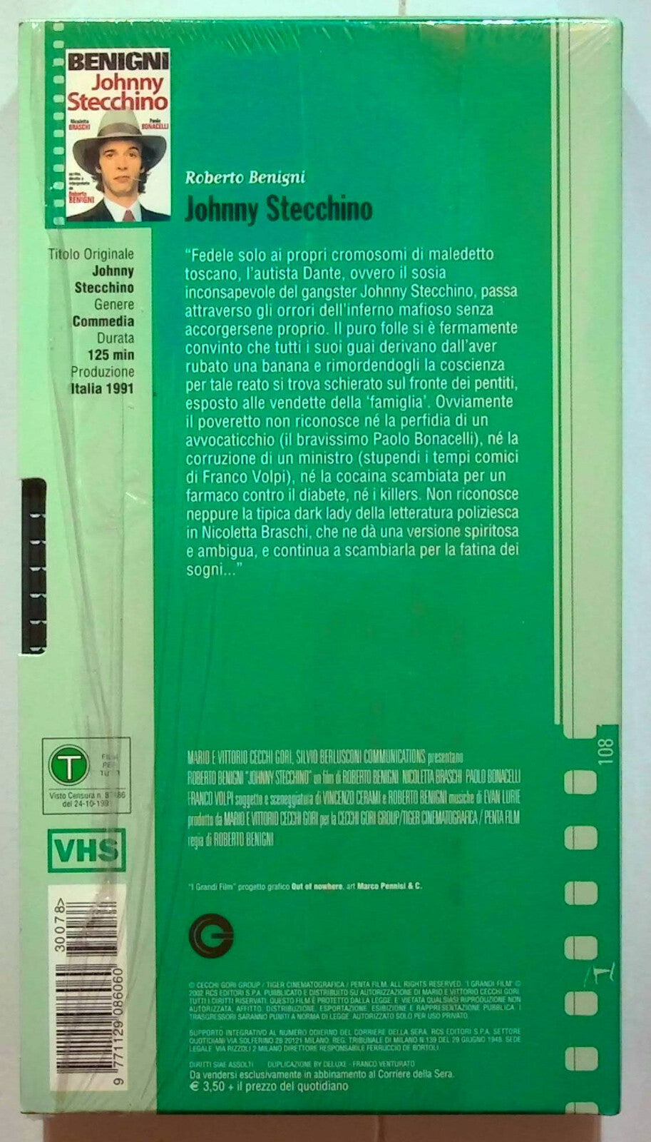 EBOND Johnny Stecchino Editoriale VHS VH000533