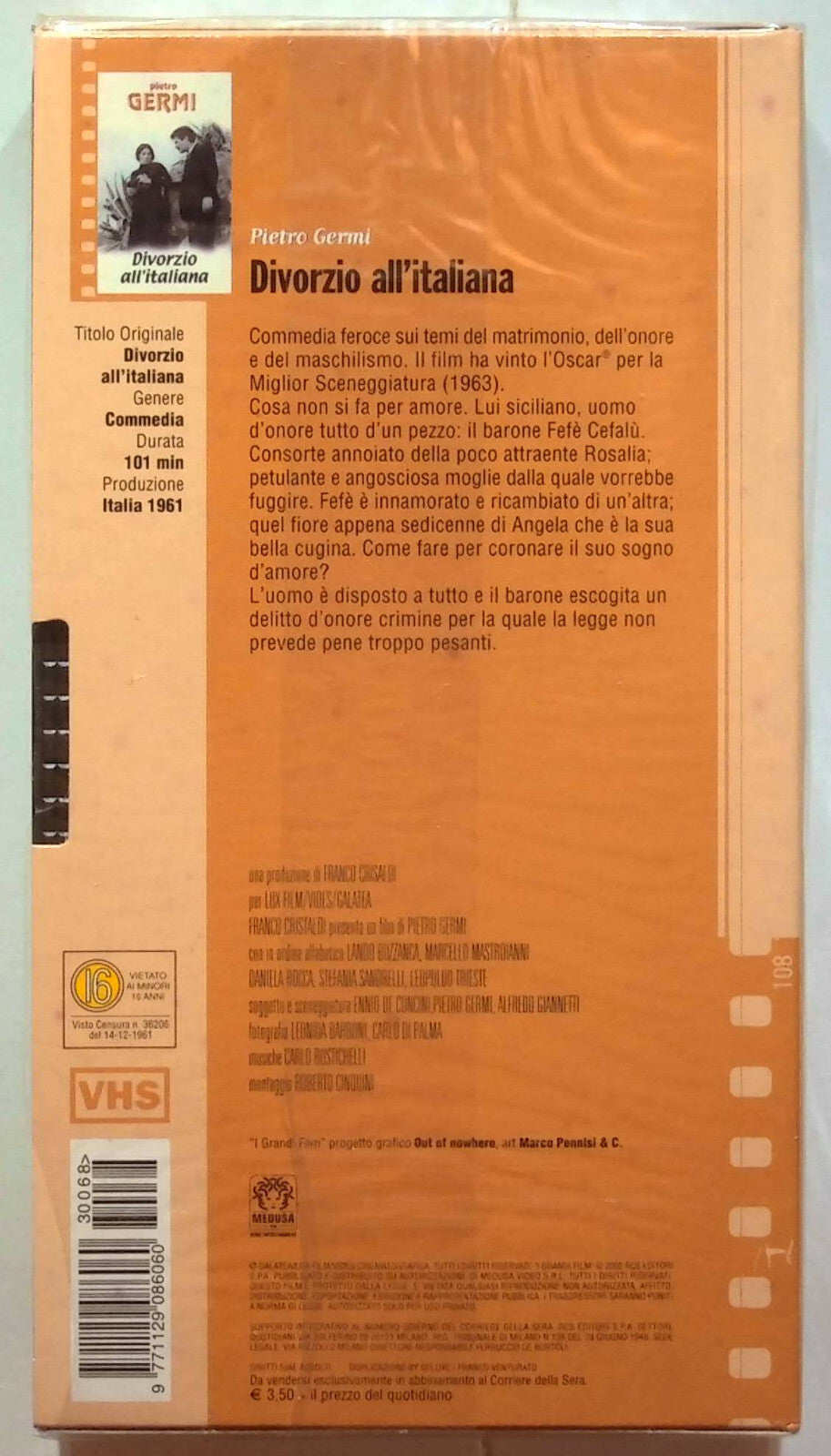 EBOND Divorzio All'italiana Editoriale VHS VH000534