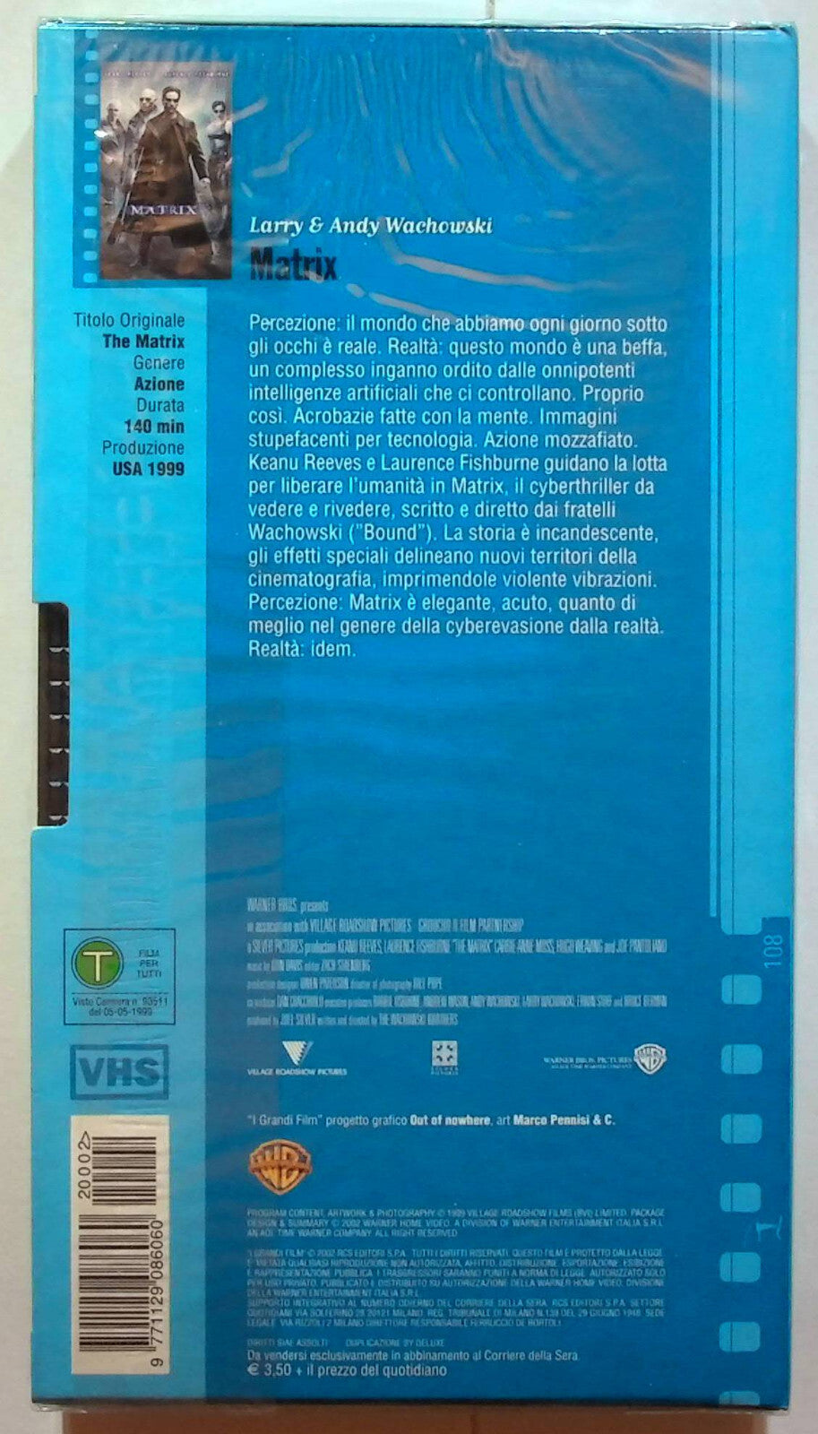 EBOND Matrix Editoriale VHS VH000554