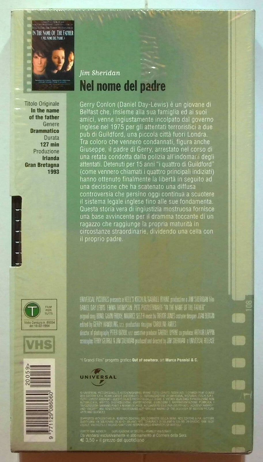 EBOND Nel Nome Del Padre Editoriale VHS VH000559