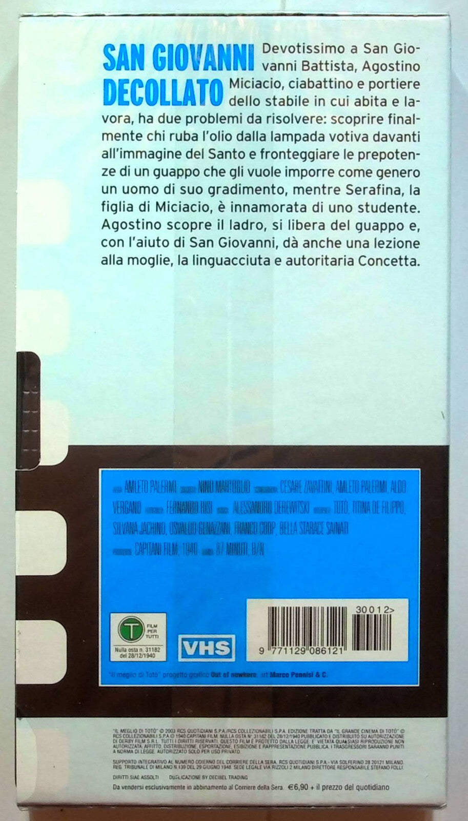 EBOND San Giovanni Decollato Editoriale VHS VH000562