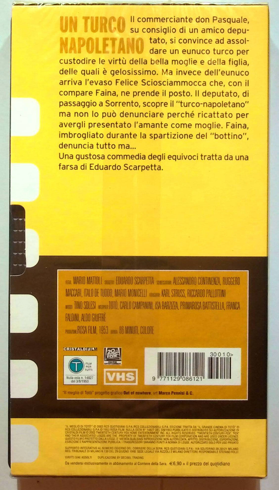 EBOND Un Turco Napoletano Editoriale VHS VH000563