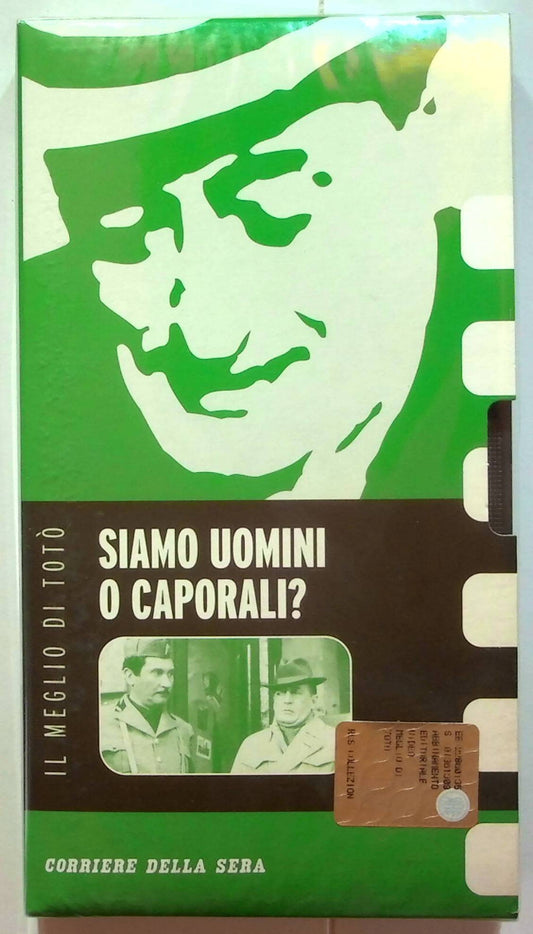 EBOND Siamo Uomini o Caporali Editoriale VHS VH000573