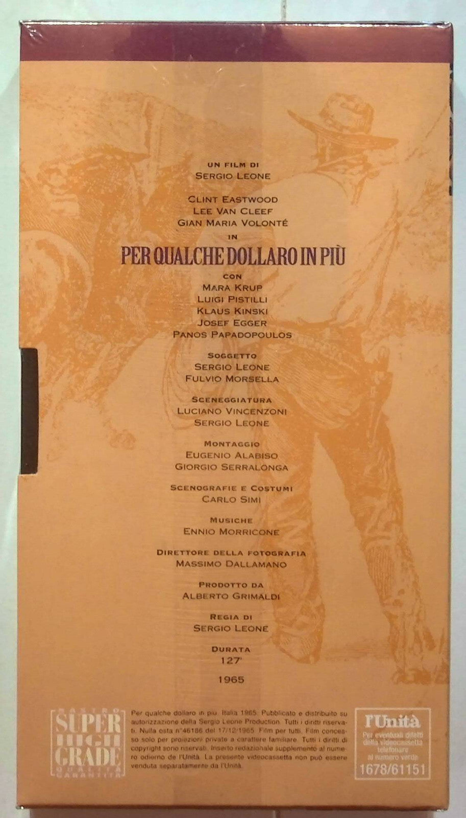 EBOND Per Qualche Dollaro In Piu Editoriale VHS VH000577