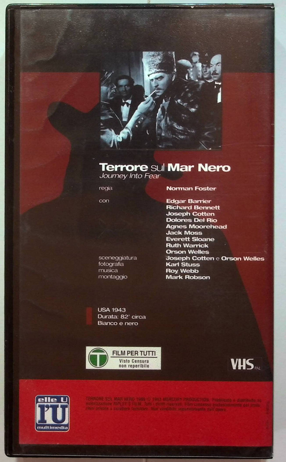 EBOND Terrore Sul Mar Nero VHS VH000582