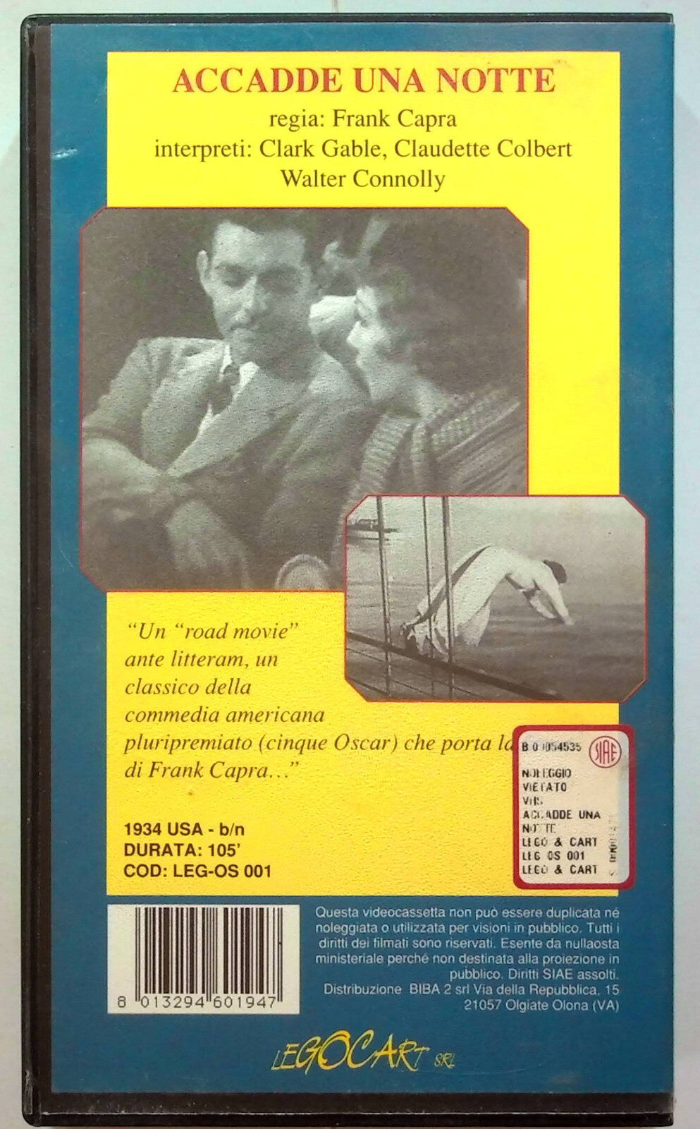 EBOND Accadde Una Notte VHS VH000590