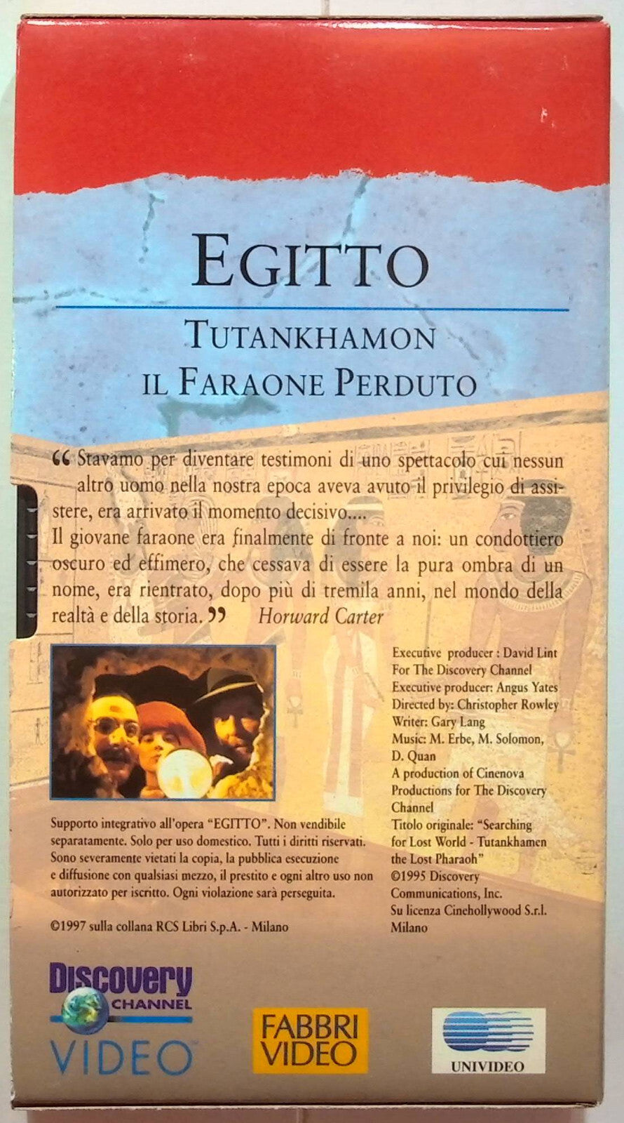 EBOND Egitto -tutankhamon Il Faraone Perduto Volume 5 Editoriale VHS VH000607