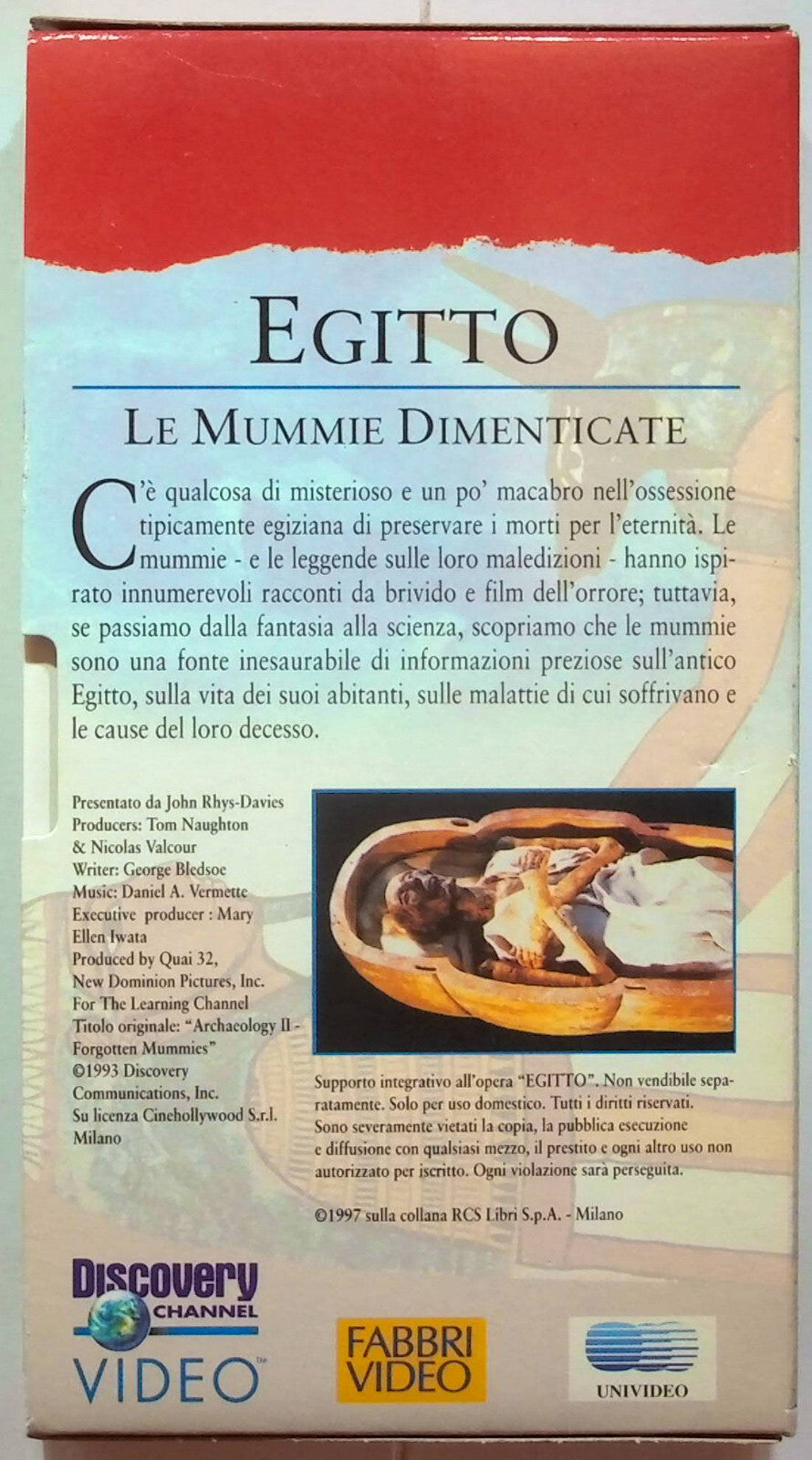EBOND Egitto - Le Mummie Dimenticate Volume 4 Editoriale VHS VH000608