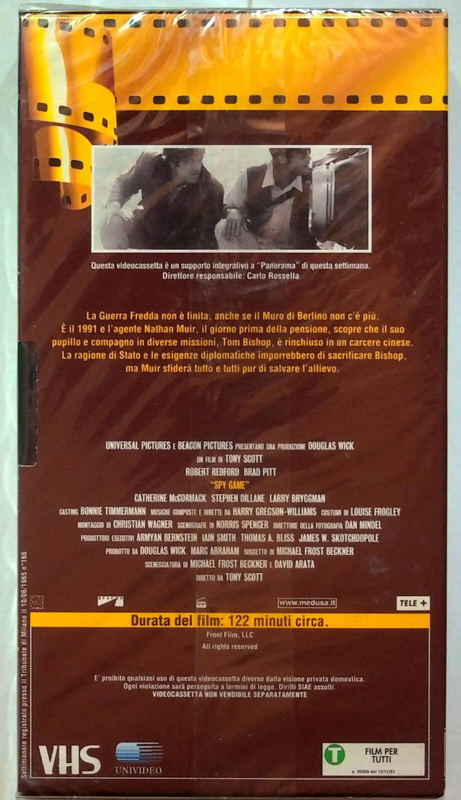 EBOND Spy Game Editoriale VHS VH000620