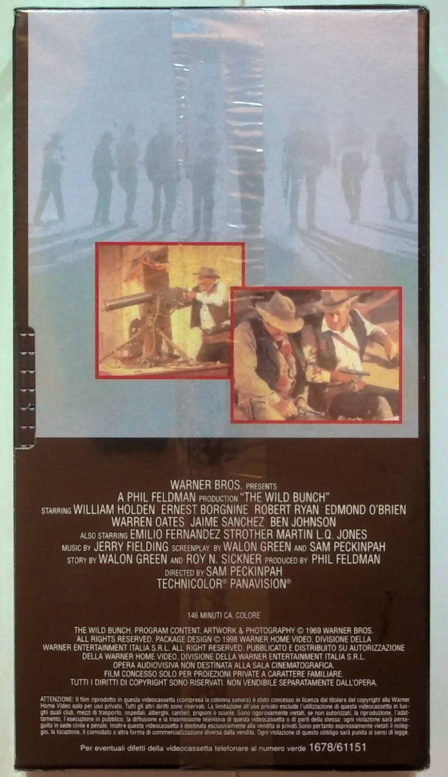 EBOND Il Mucchio Selvaggio Editoriale VHS VH000622